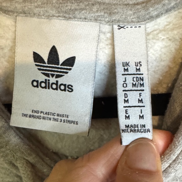 Adidas Originals Gray Hoodie - Picture 2 of 9